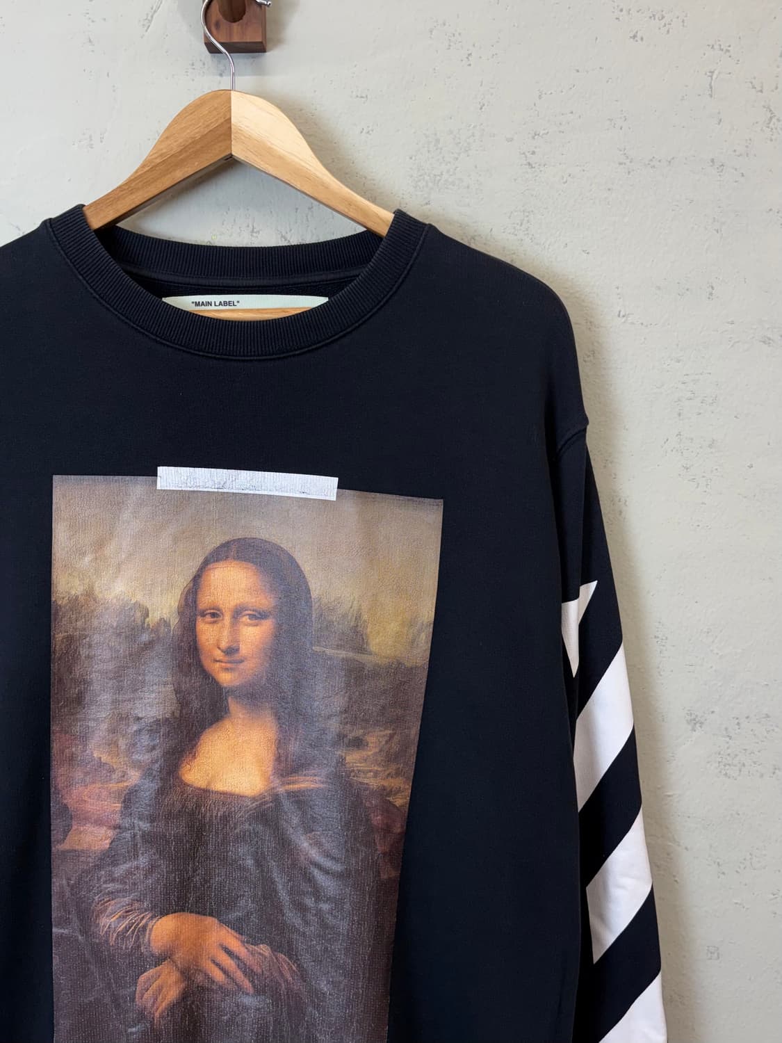 오프화이트 18SS 모나리자 프린팅 맨투맨 상품이미지3