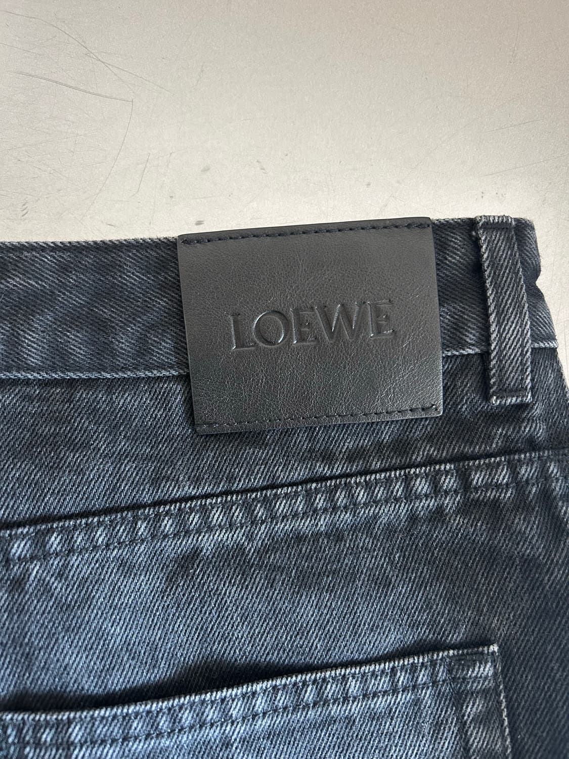 로에베 아나그램 배기 진 상품이미지4