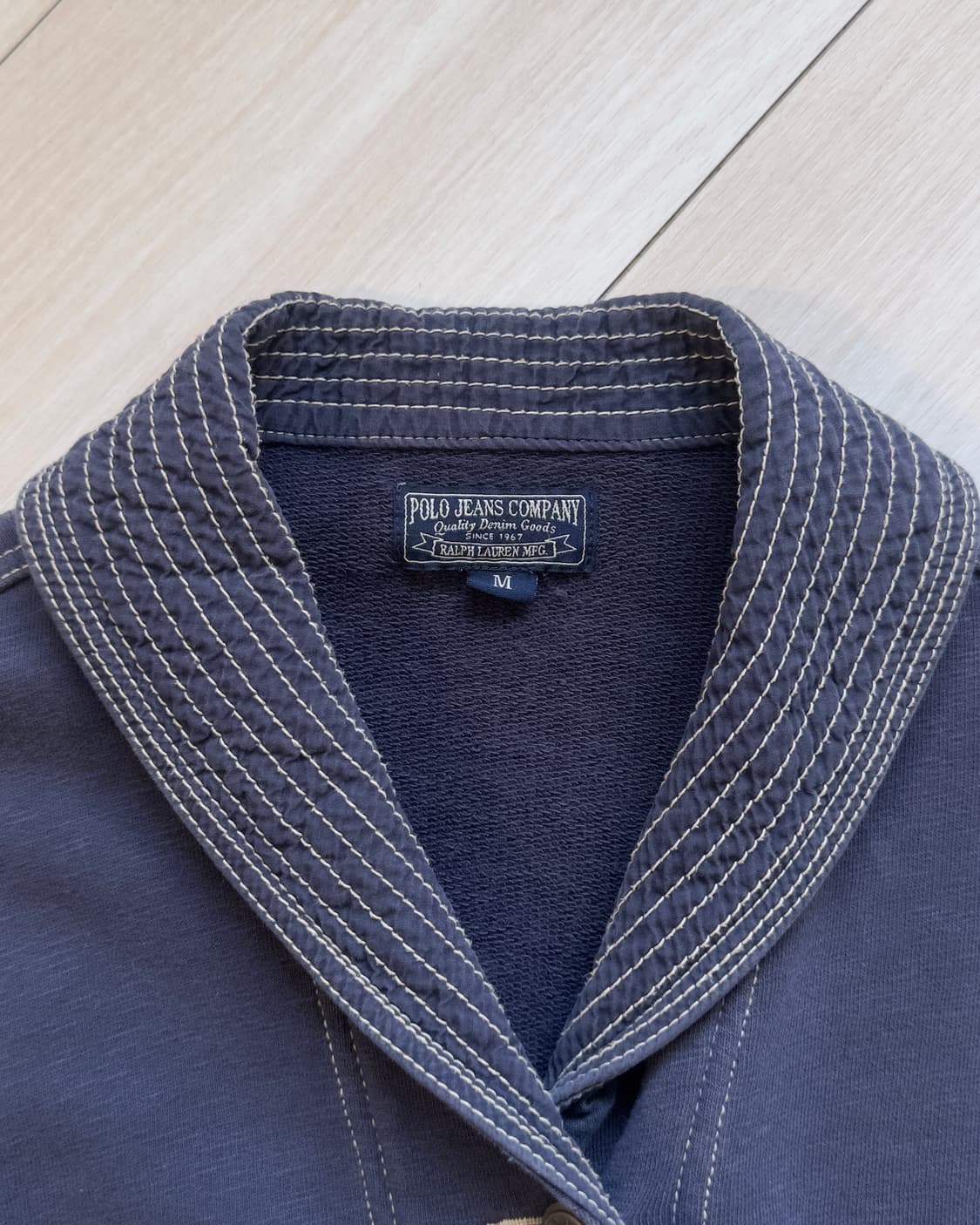 [POLO JEANS] shawl collar cotton jacket 상품이미지3