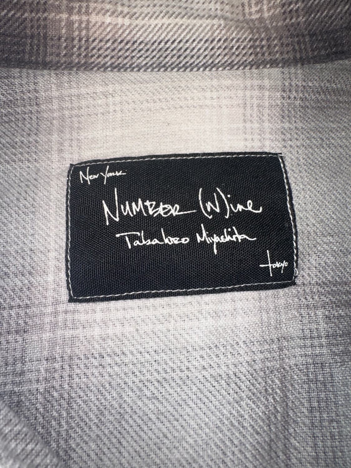 Number (N)ine 07AW western shirts. 상품이미지2