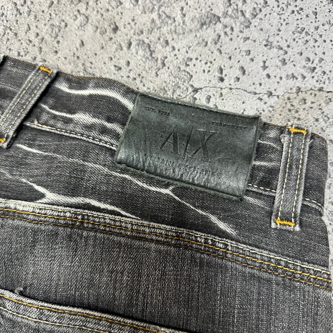 ✨ (바배) 아르마니 익스체인지 데님 팬츠 상품이미지4