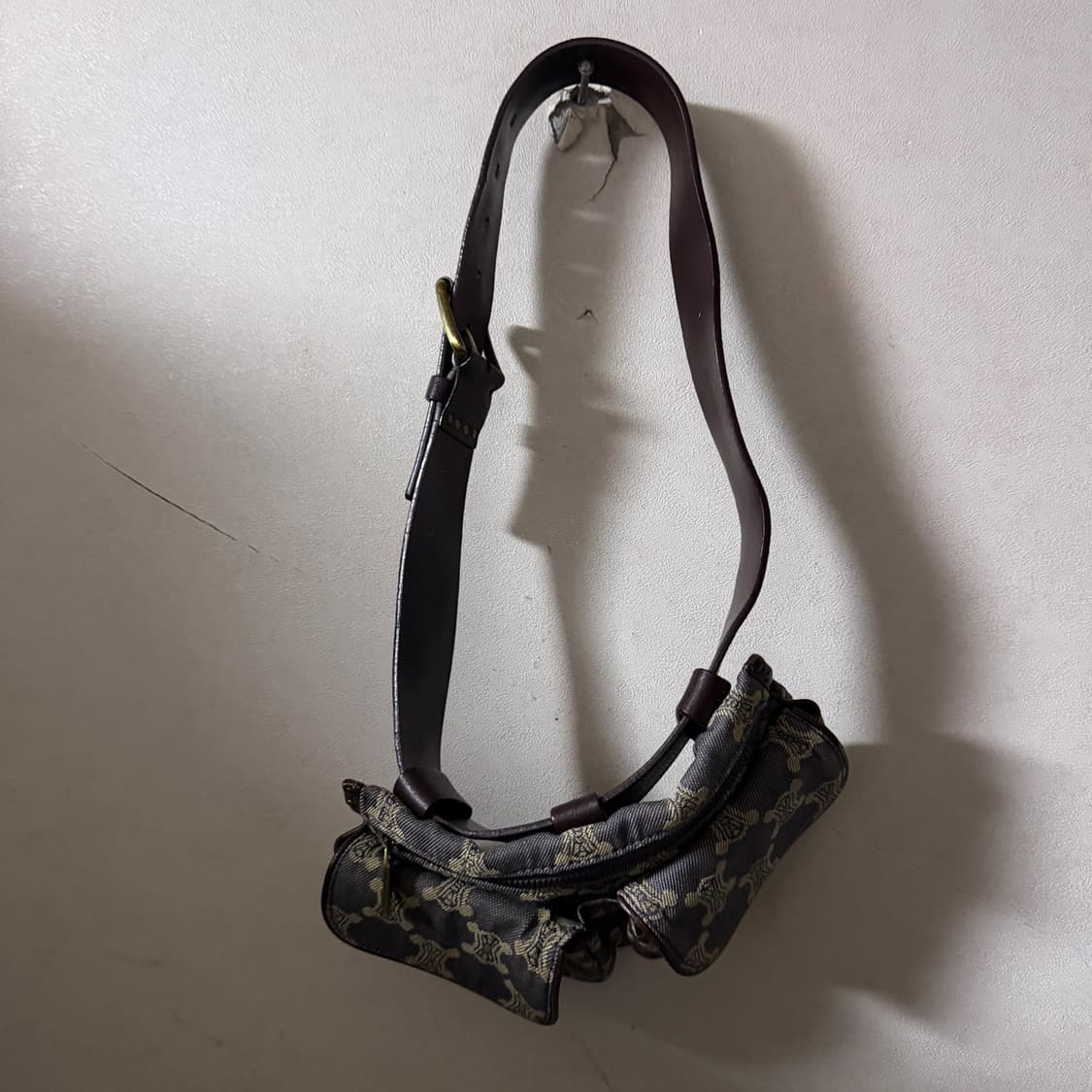 빈티지 셀린느 데님 트리오페 벨트백 상품이미지8