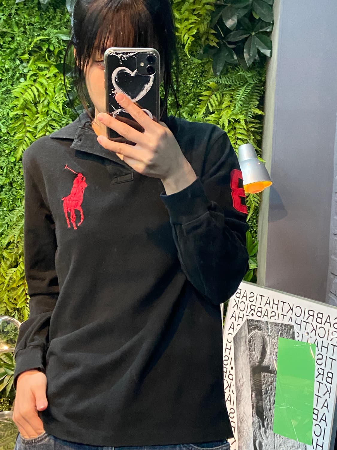 폴로 랄프로렌 빅로고 pk 롱슬리브 상품이미지2