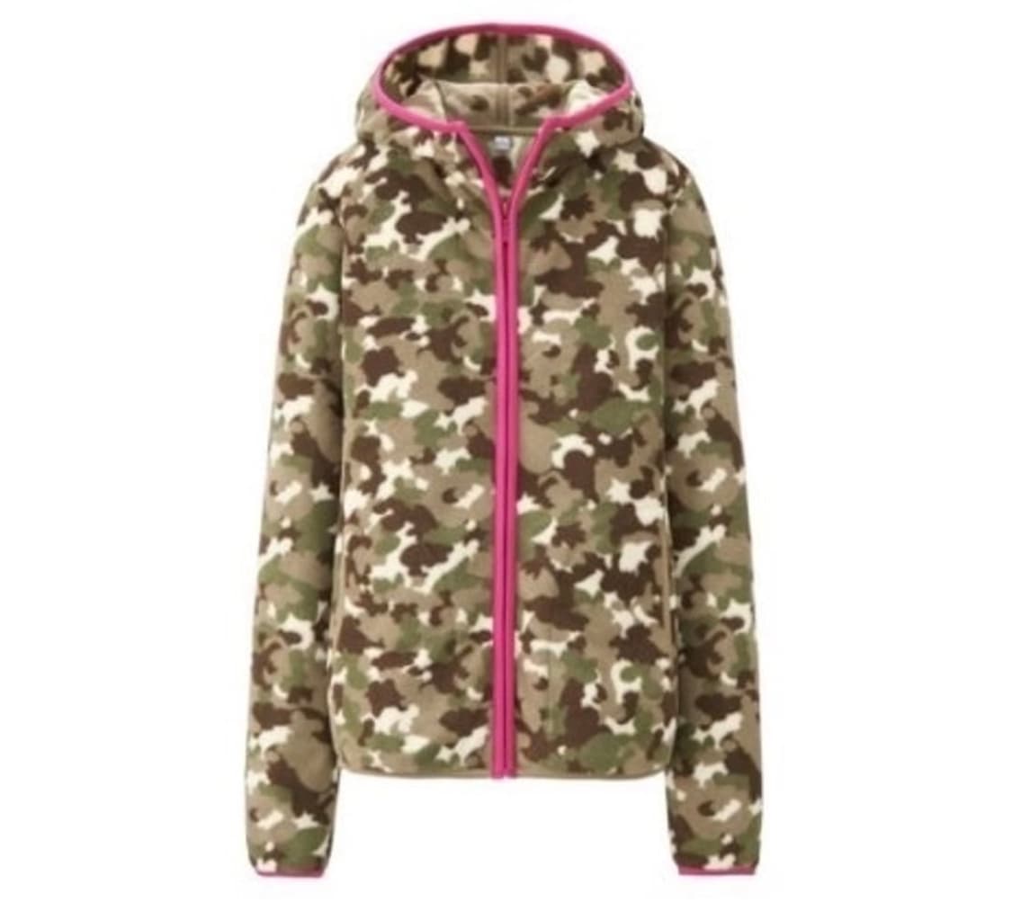 유니클로 카모 후리스 xl 상품이미지1