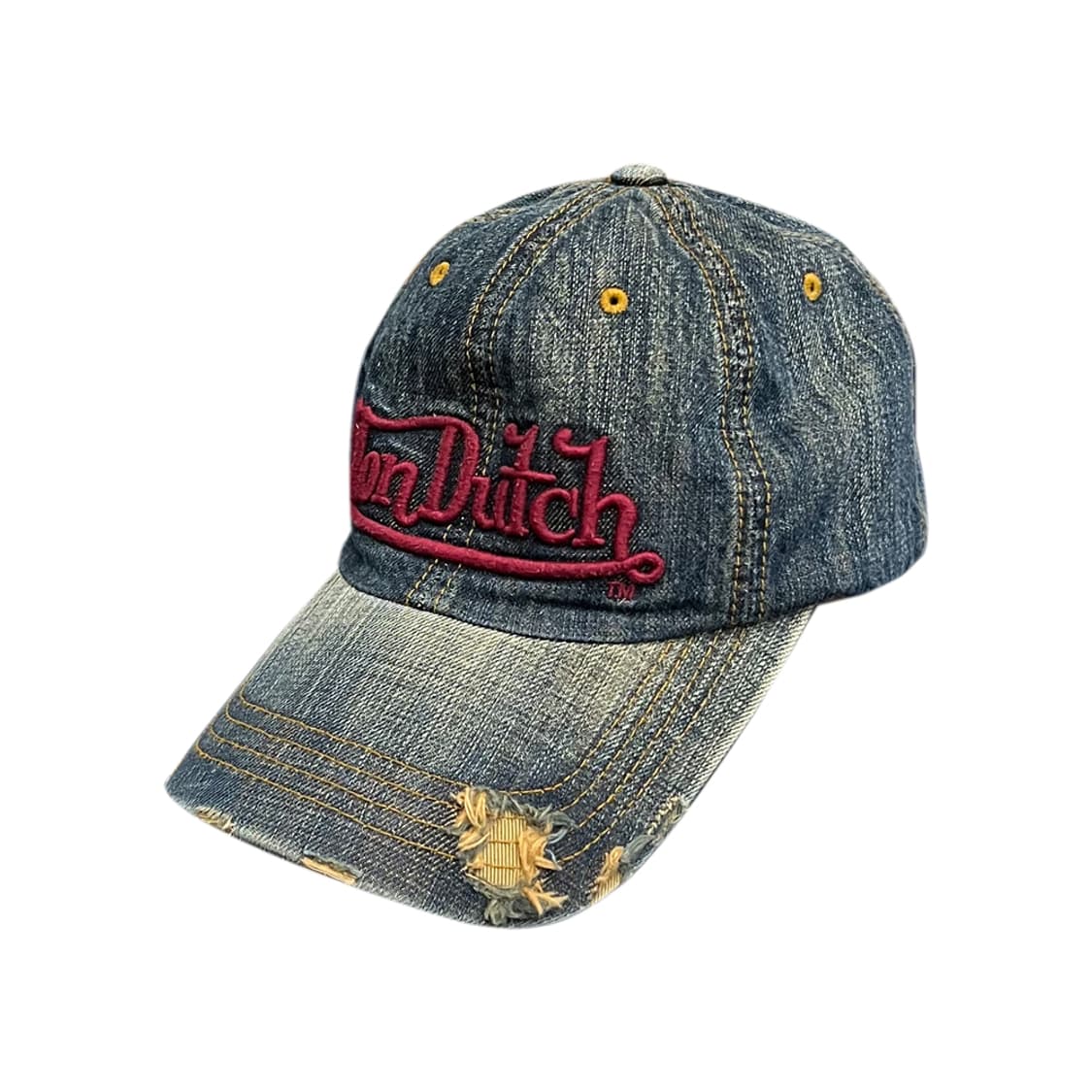 본더치 빈티지 데님 볼캡 모자 상품이미지1
