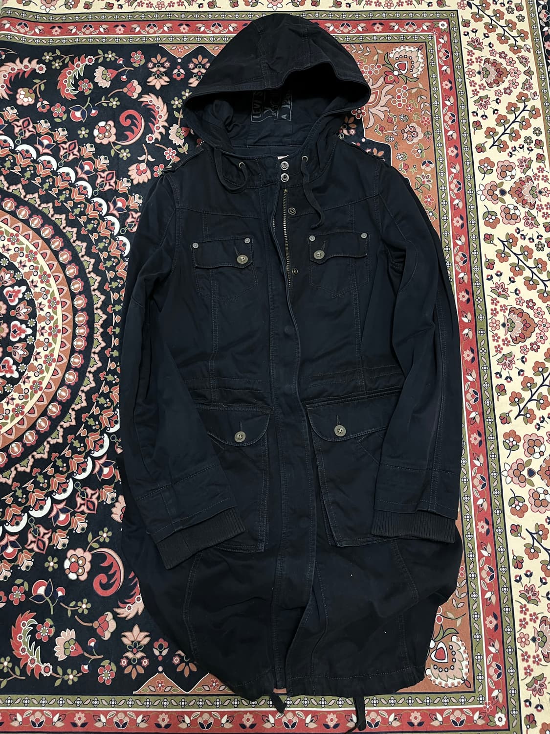 리바이스 멀티 포켓 후드 야상 자켓 S/90 상품이미지1