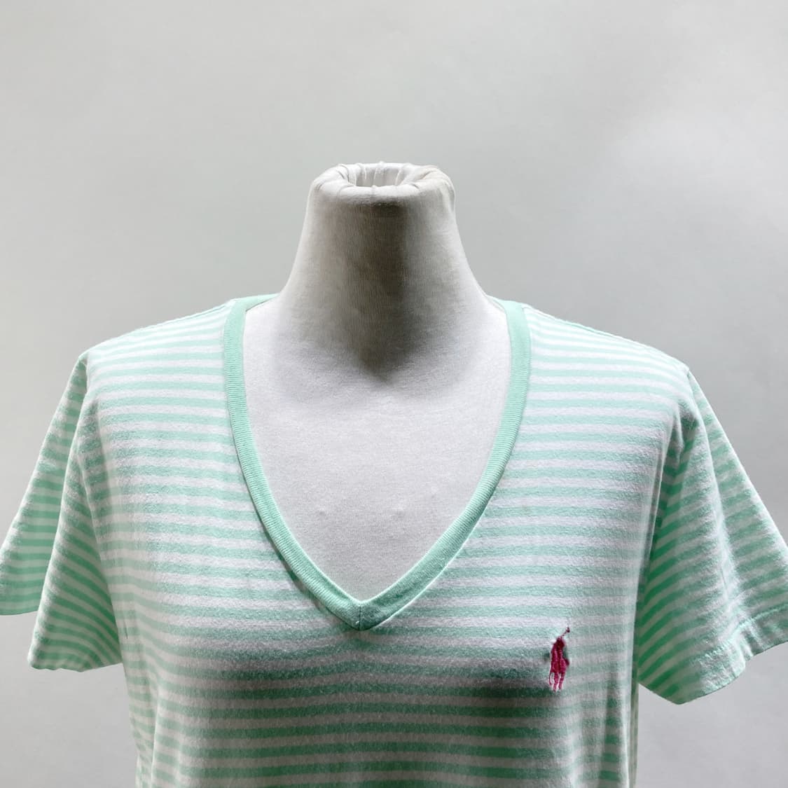 랄프로렌 여성반팔티셔츠 브이넥 L 상품이미지2