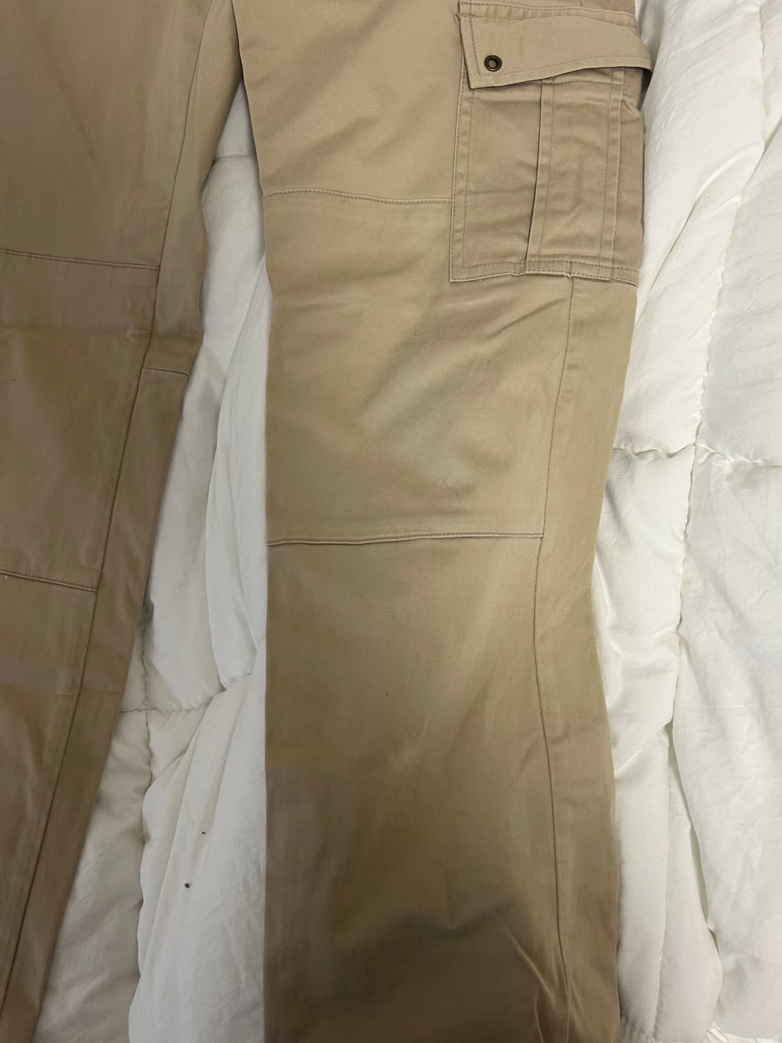 빈티지 팬츠 바지 카고바지 베이지 상품이미지3