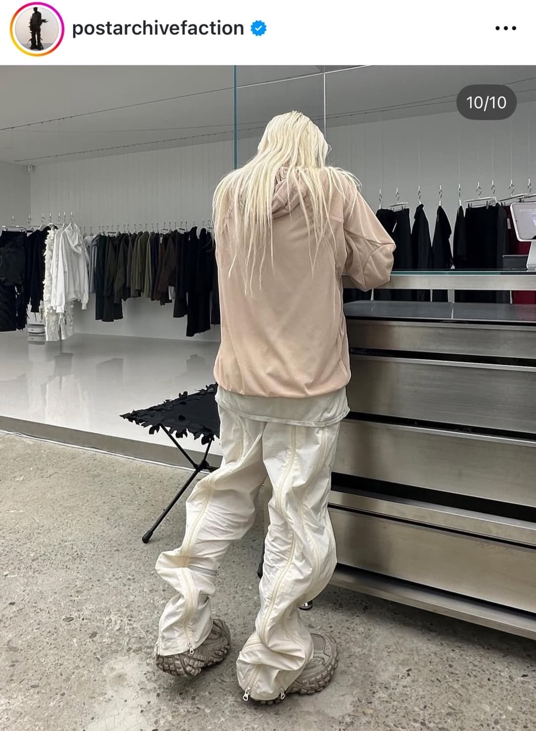 5.0+ TECHNICAL PANTS CENTER (IVORY) 상품이미지1