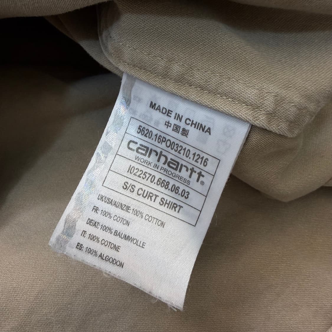 carhartt wip 칼하트 워크셔츠 L 상품이미지4