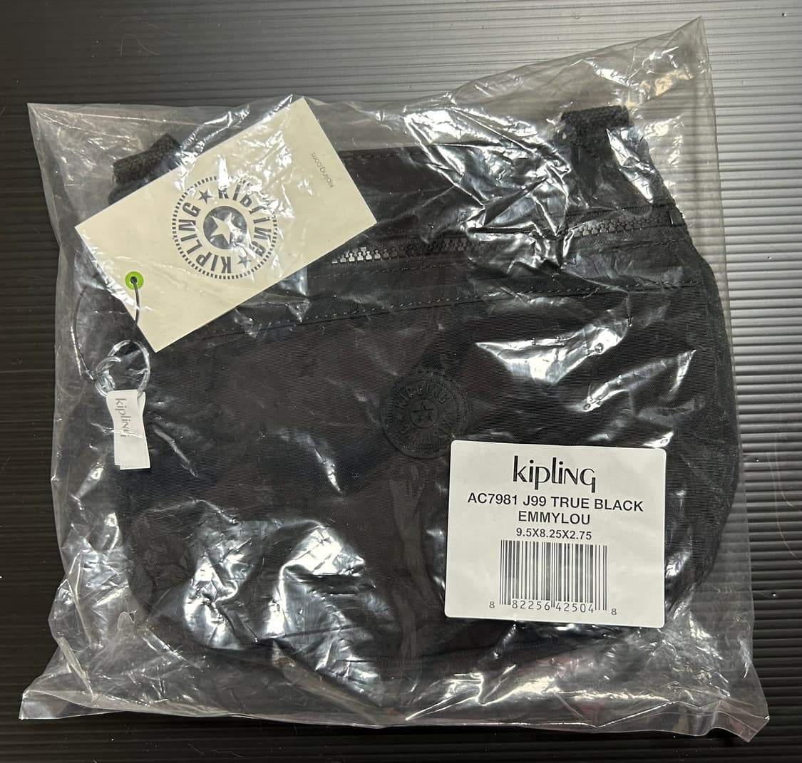 (새상품) 키플링 크로스백 트루블랙 상품이미지1
