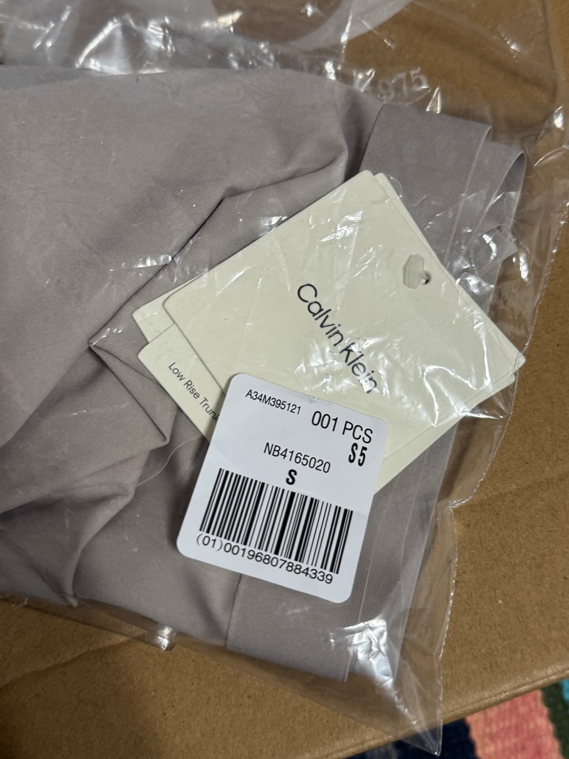 캘빈클라인 ck 인비져블 울트라 라이트 트렁크 속옷 팬티 S 상품이미지5