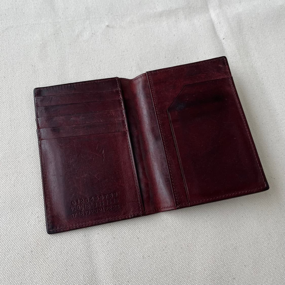 메종 마틴 마르지엘라 넘버링 레더 지갑 (마틴 시기) 상품이미지4