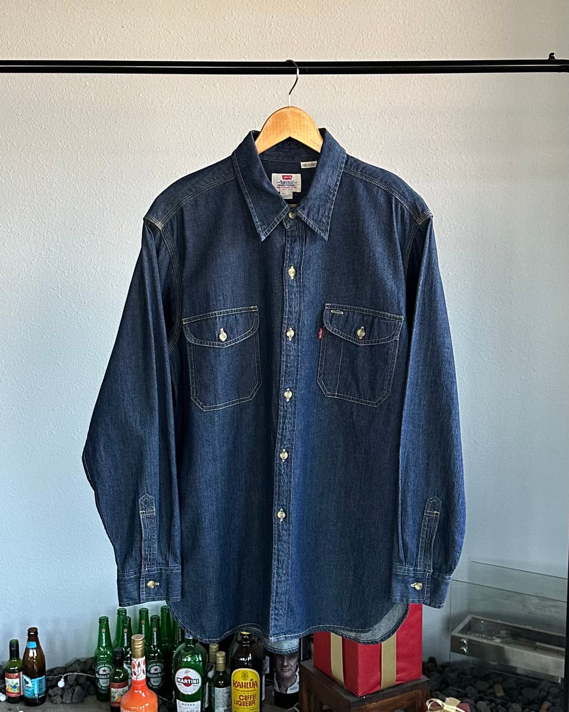 [L-XL]리바이스 클래식 데님 워크 셔츠 상품이미지2