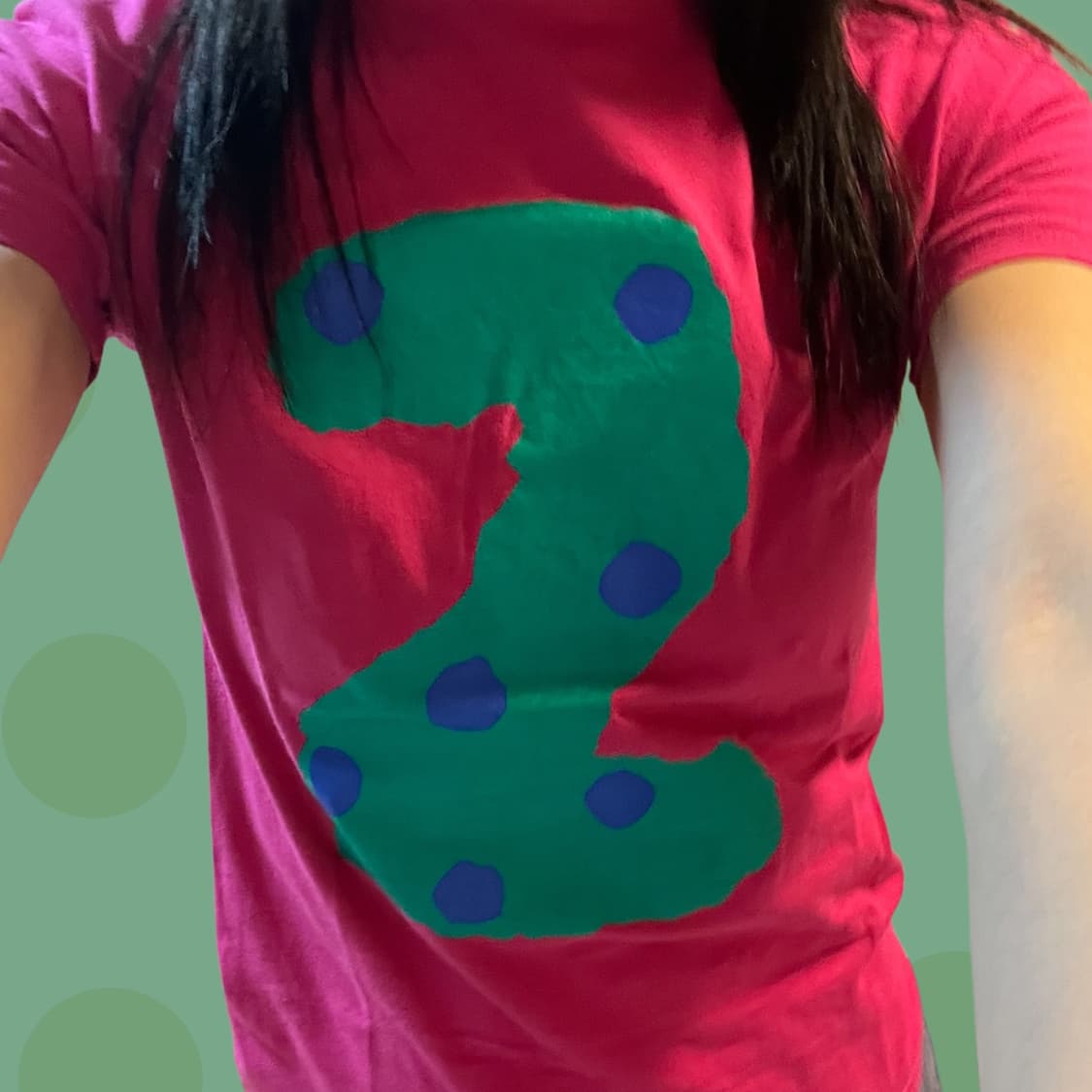 SOU SOU x le coq sportif 도쿄걸 땡땡이 티셔츠 상품이미지2