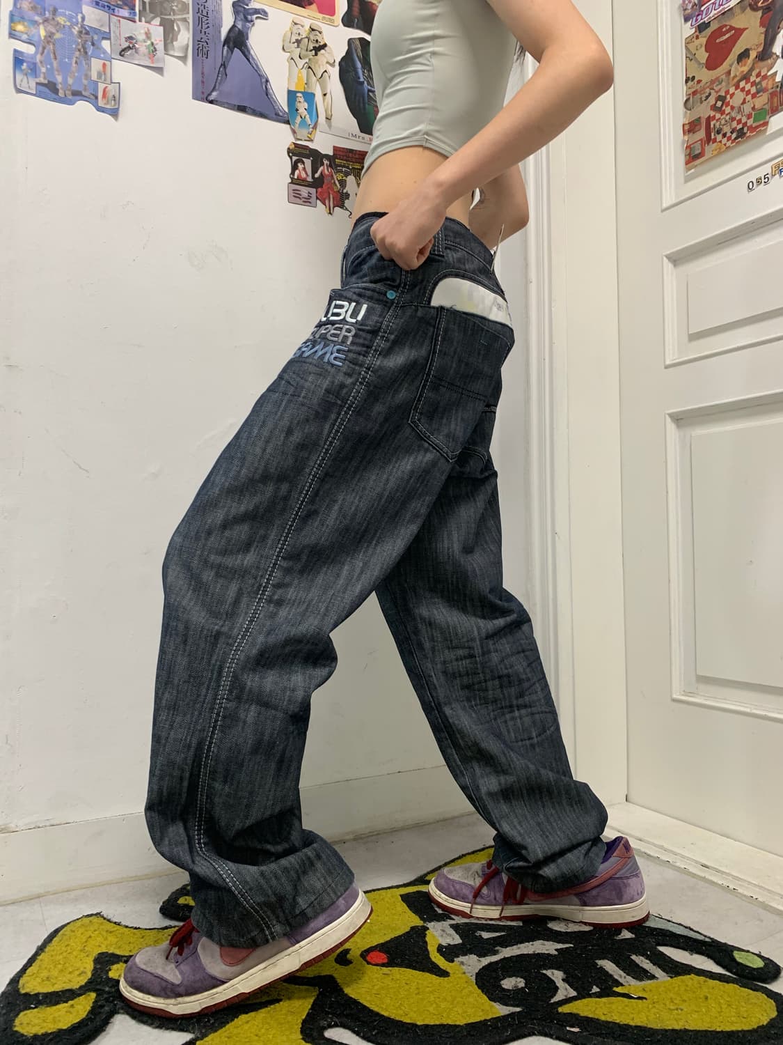 FUBU 올드스쿨 데님팬츠 상품이미지3