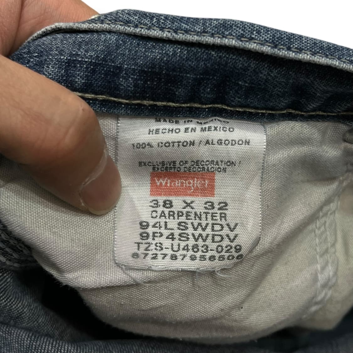  랭글러 카펜터 데님팬츠 y14329 상품이미지7