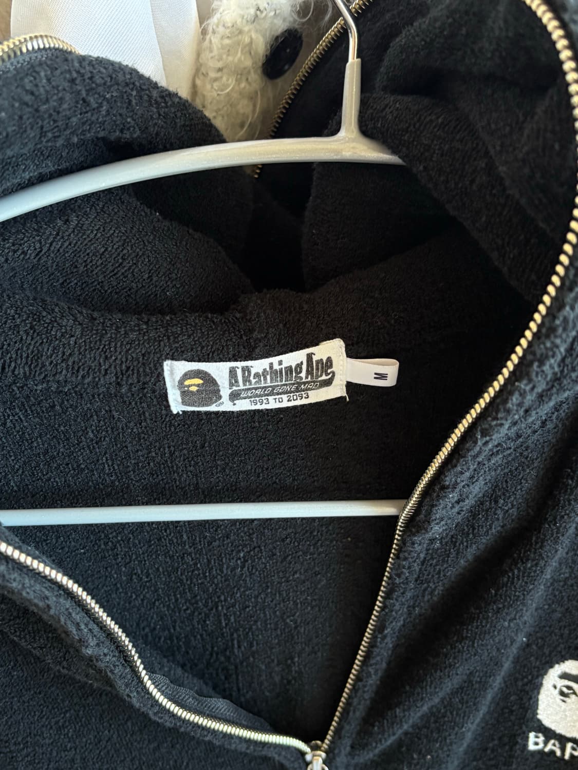 베이프 테리 후드집업 상품이미지5