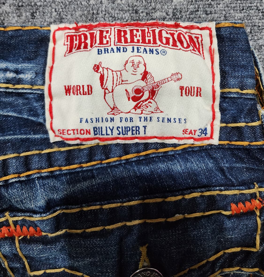 트루릴리젼 BILLY SUPER T 빌리 슈퍼티 데님팬츠 청바지 28 상품이미지7