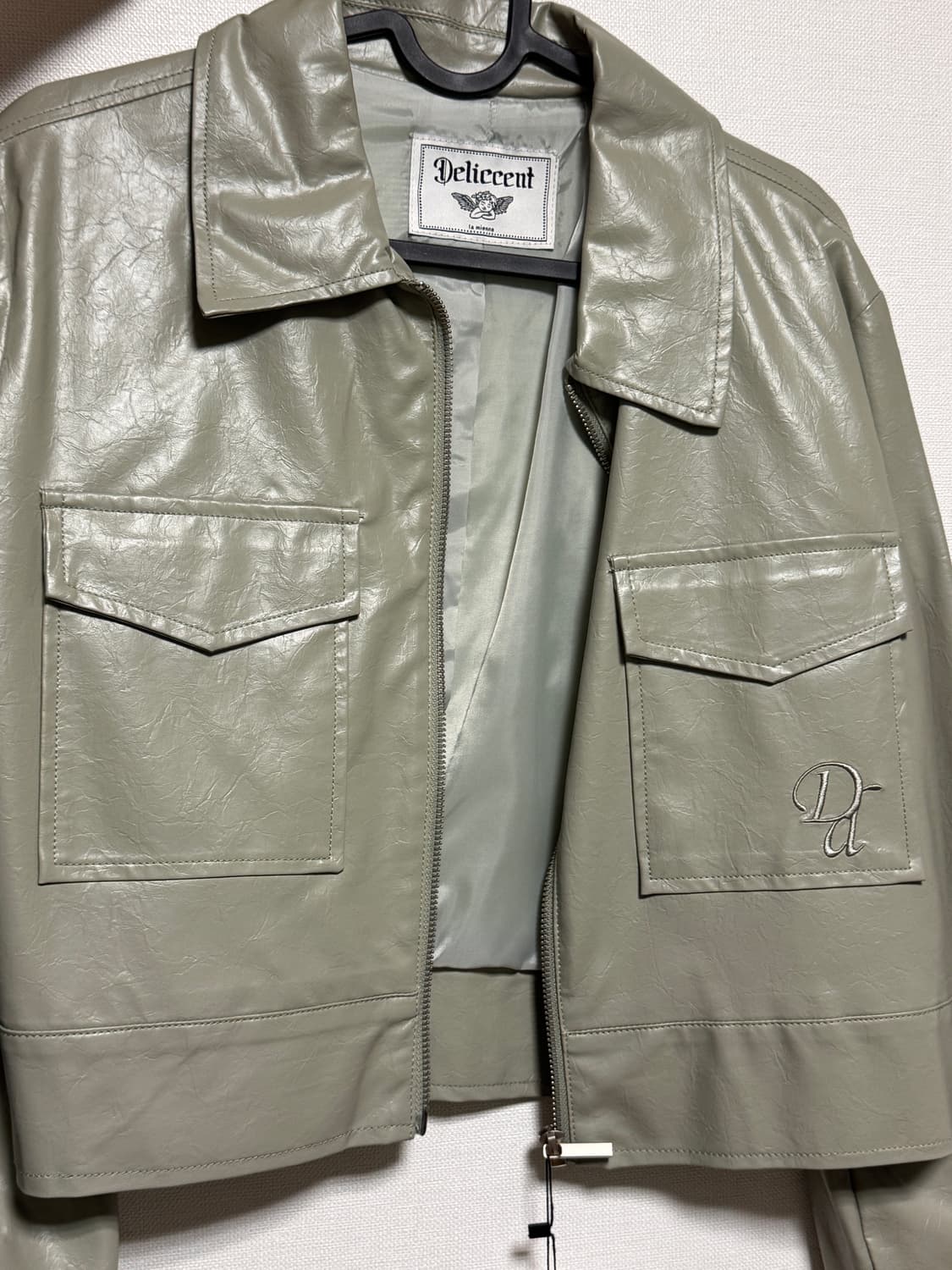 델리센트 가죽 점퍼 자켓 (새상품) 상품이미지3