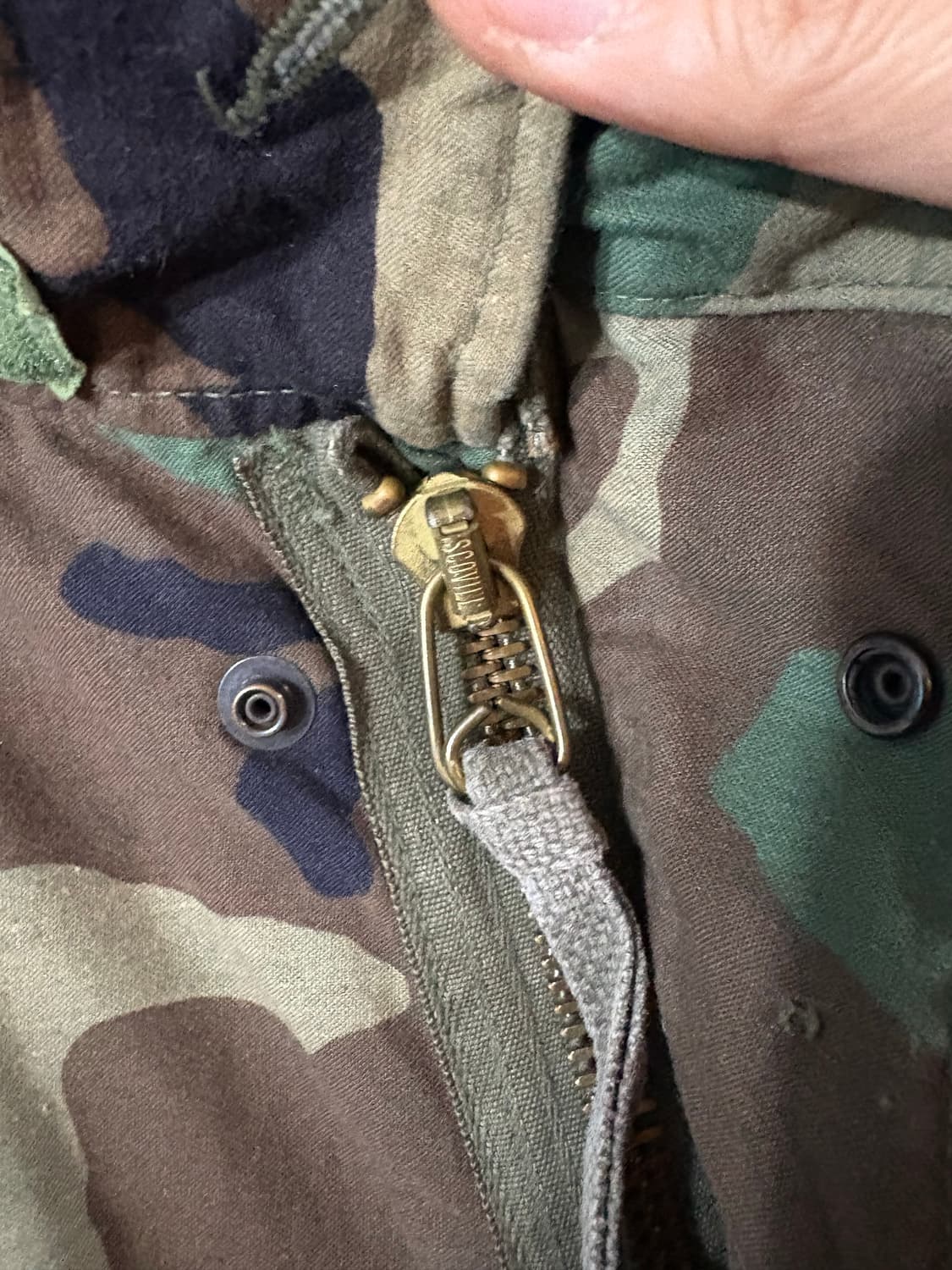 80‘s U.S Army Woodland Camo M-65 Field  상품이미지3