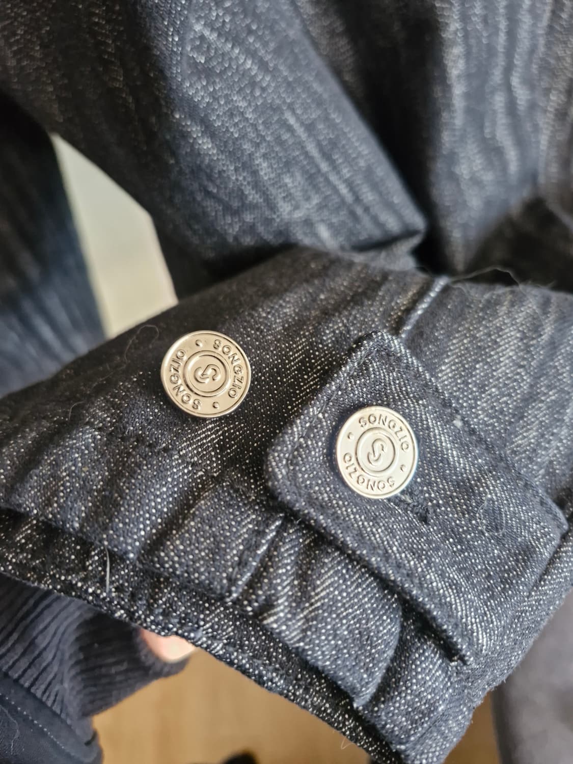 송지오 옴므 데님 팬츠 벌룬핏 다크블루 82 상품이미지4