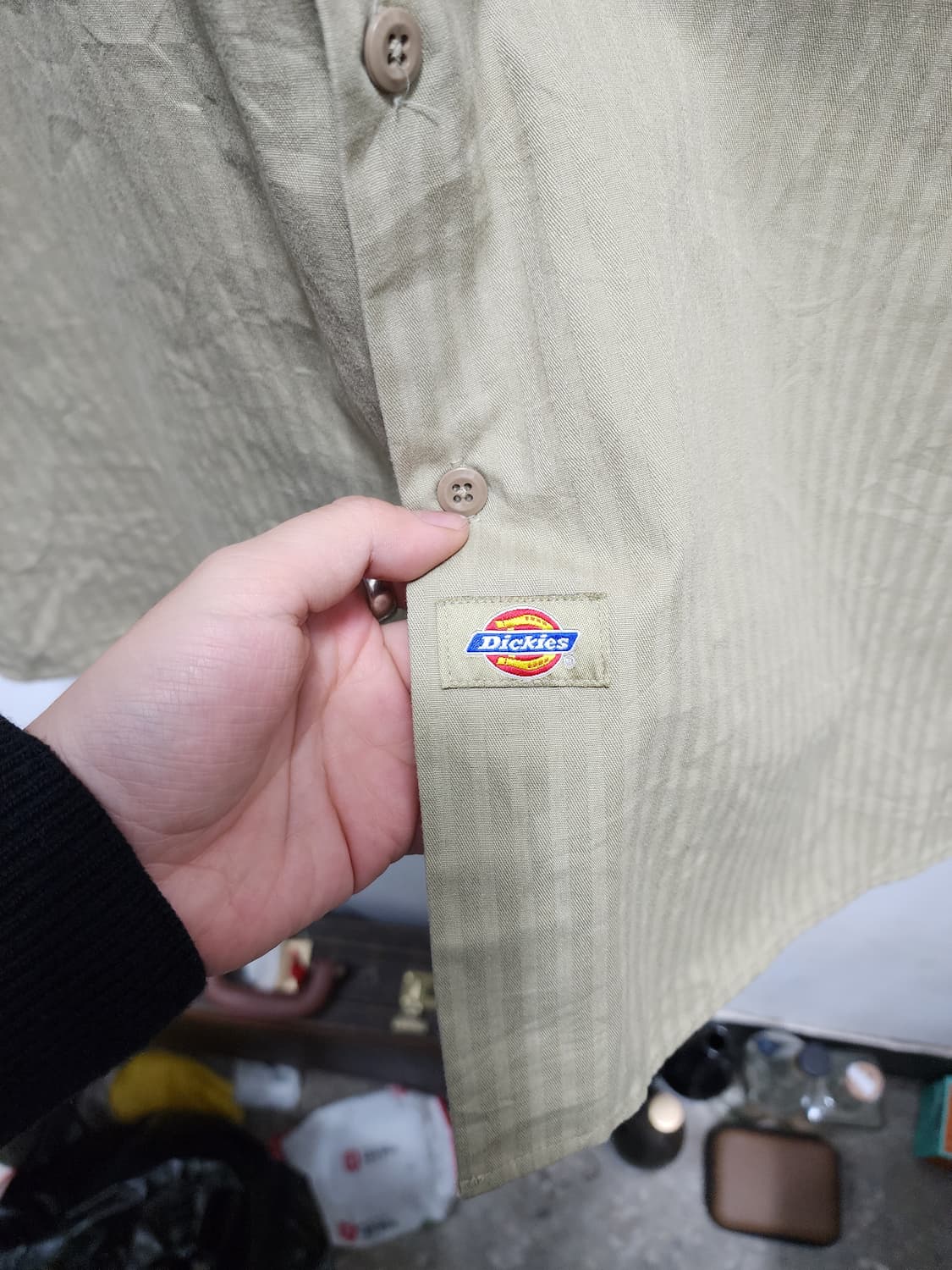 (빅사이즈) 디키즈 USA 워크웨어 반팔셔츠  상품이미지4