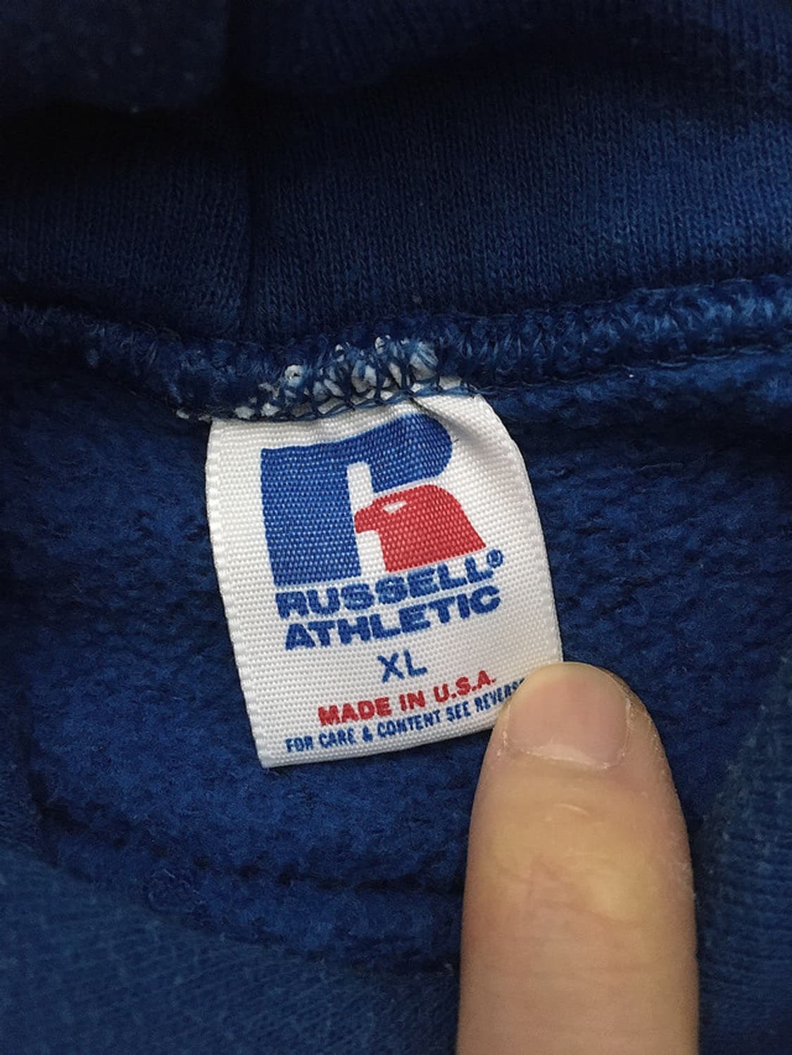 90s USA made armstrong hooded pullover 상품이미지4