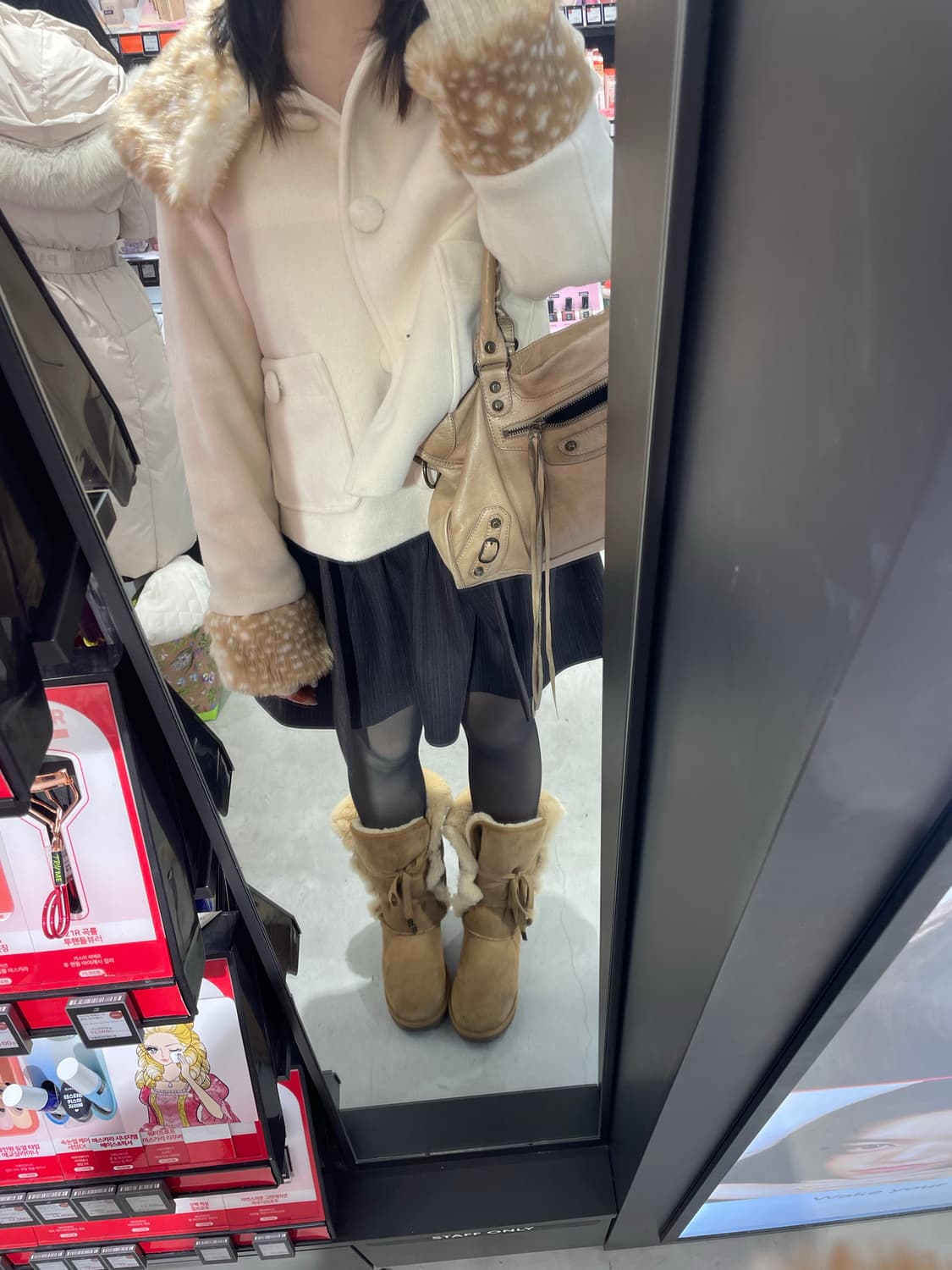 Bad blue 베드 블루 숏 코트 상품이미지2