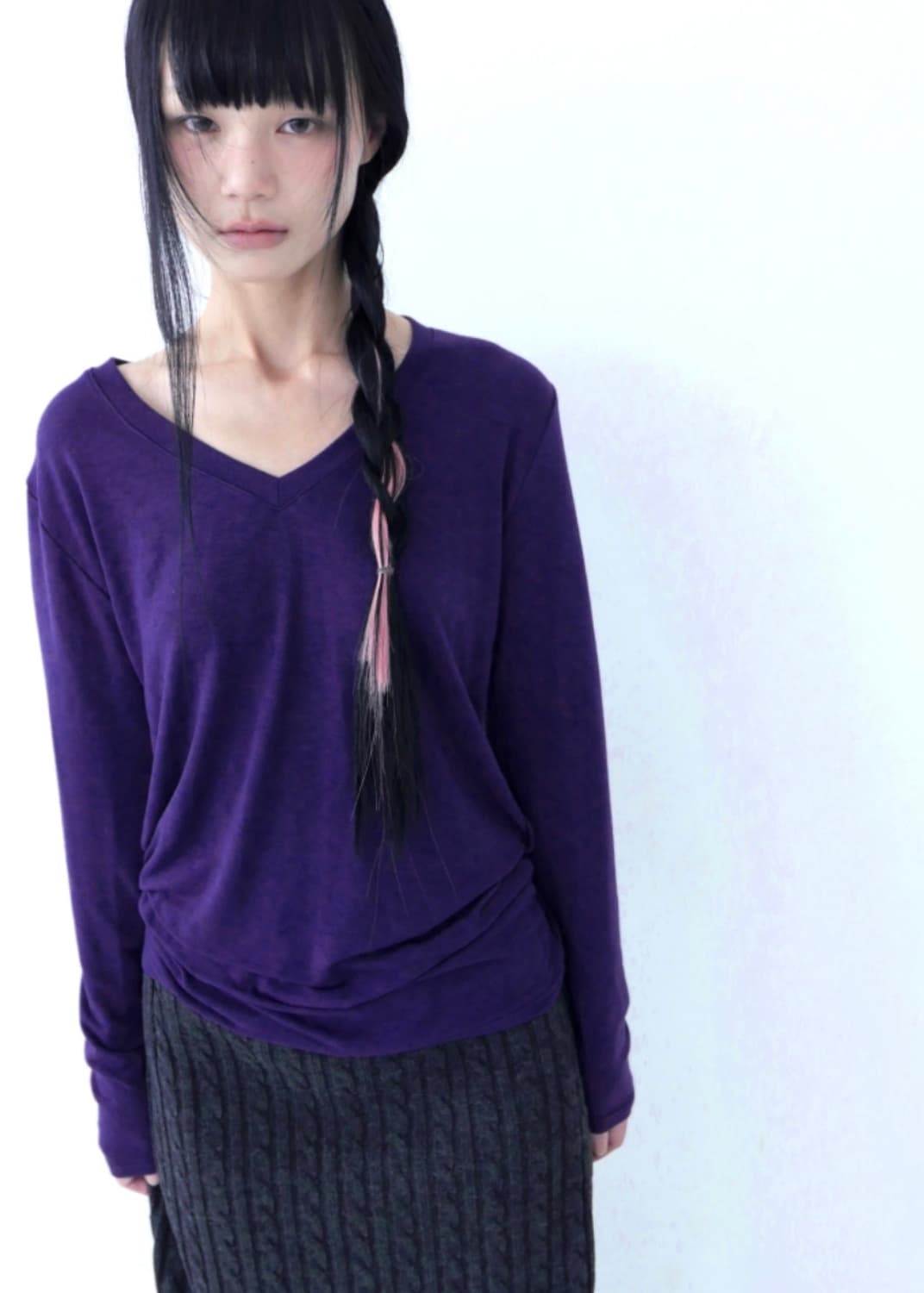 베이비랩 - calmly sheer v nect t - violet 상품이미지3