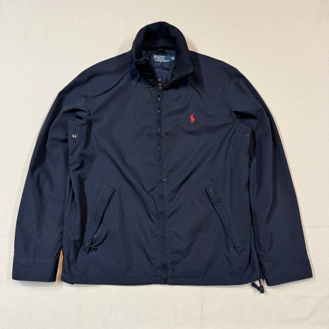 M) 폴로 랄프로렌 네이비 폴리쉘 히든후드 페리 자켓 상품이미지1
