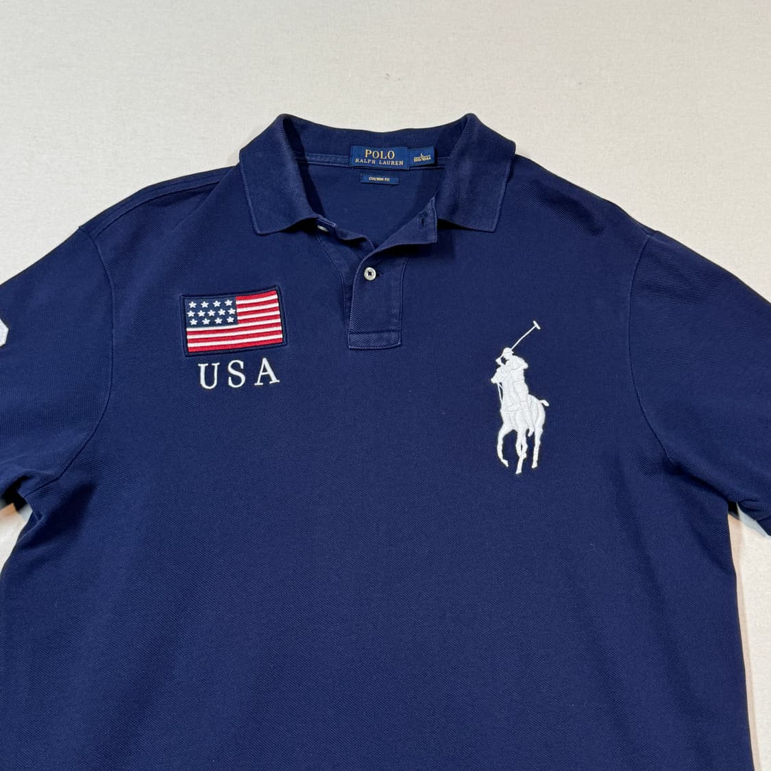 L) 폴로 랄프로렌 성조기 빅포니 반팔 카라티 PK 상품이미지3