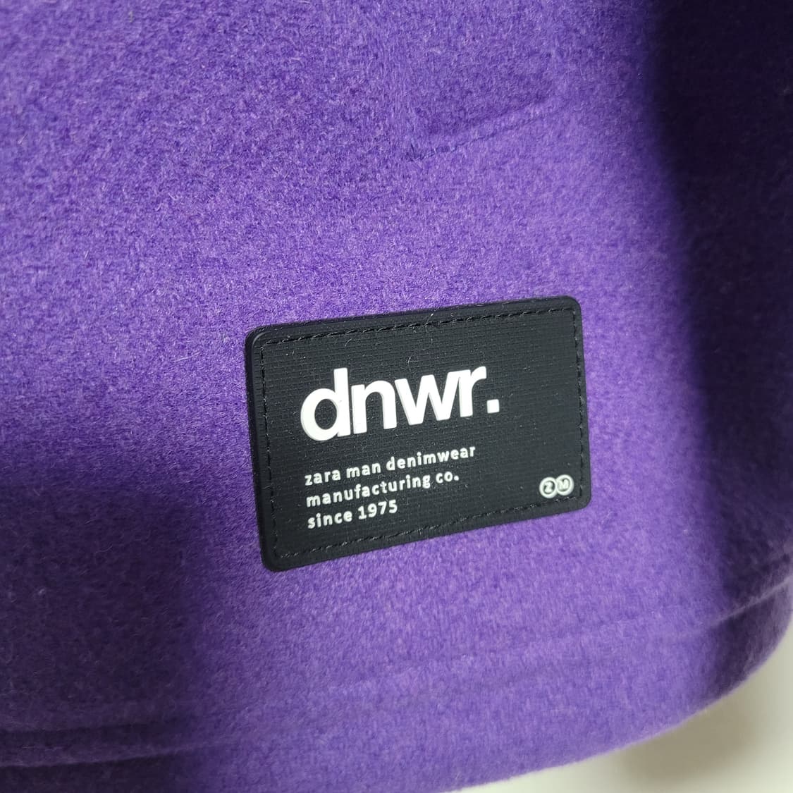 (XL) ZARA 자라 퍼플 코치 자켓 코트 상품이미지2