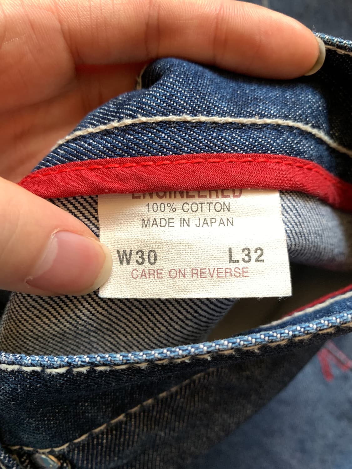 리바이스 엔지니어드진 30x32 상품이미지4