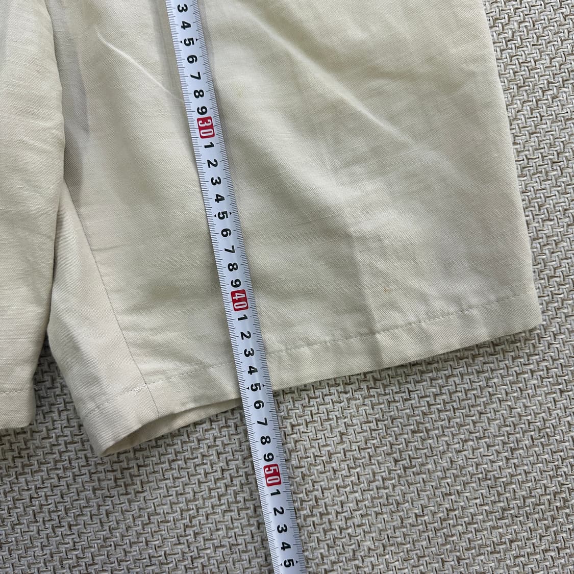 2 IROHOMME 베이지 5부 팬츠 0415D 상품이미지4