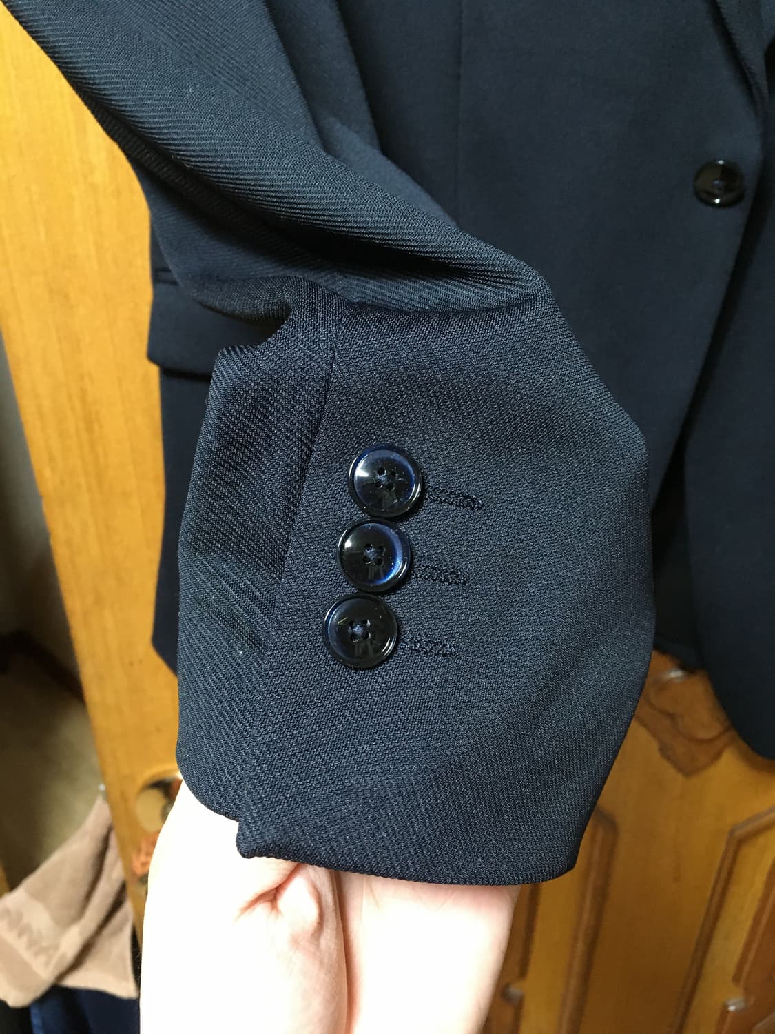 [아우터 대방출!] 자라 네이비 세미수트 셋업 상품이미지2