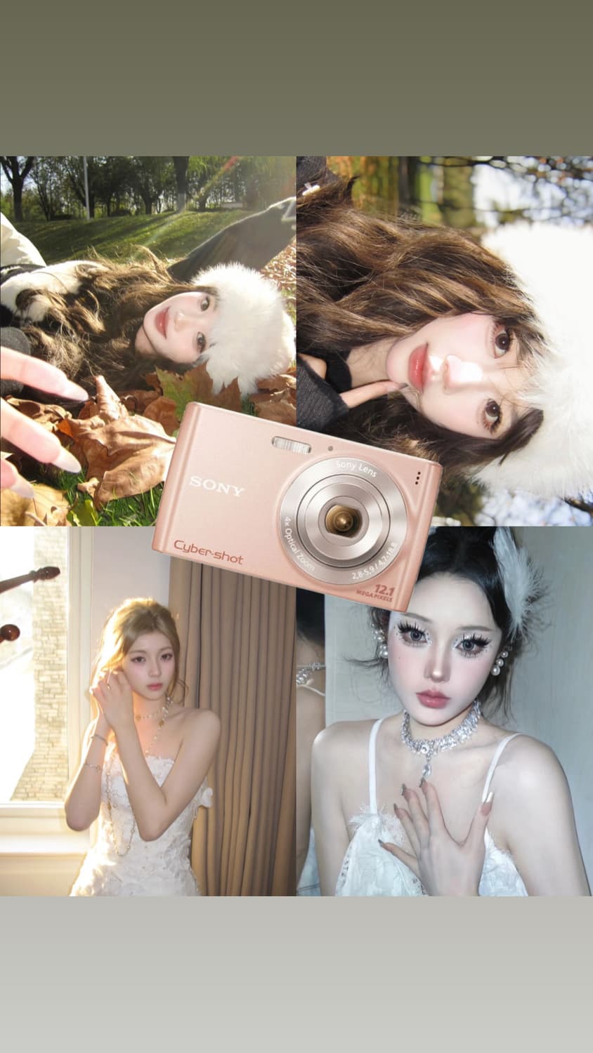 인기!희귀)SONY CYBERSHOT dsc-w510 빈티지 핑크 디카 상품이미지1