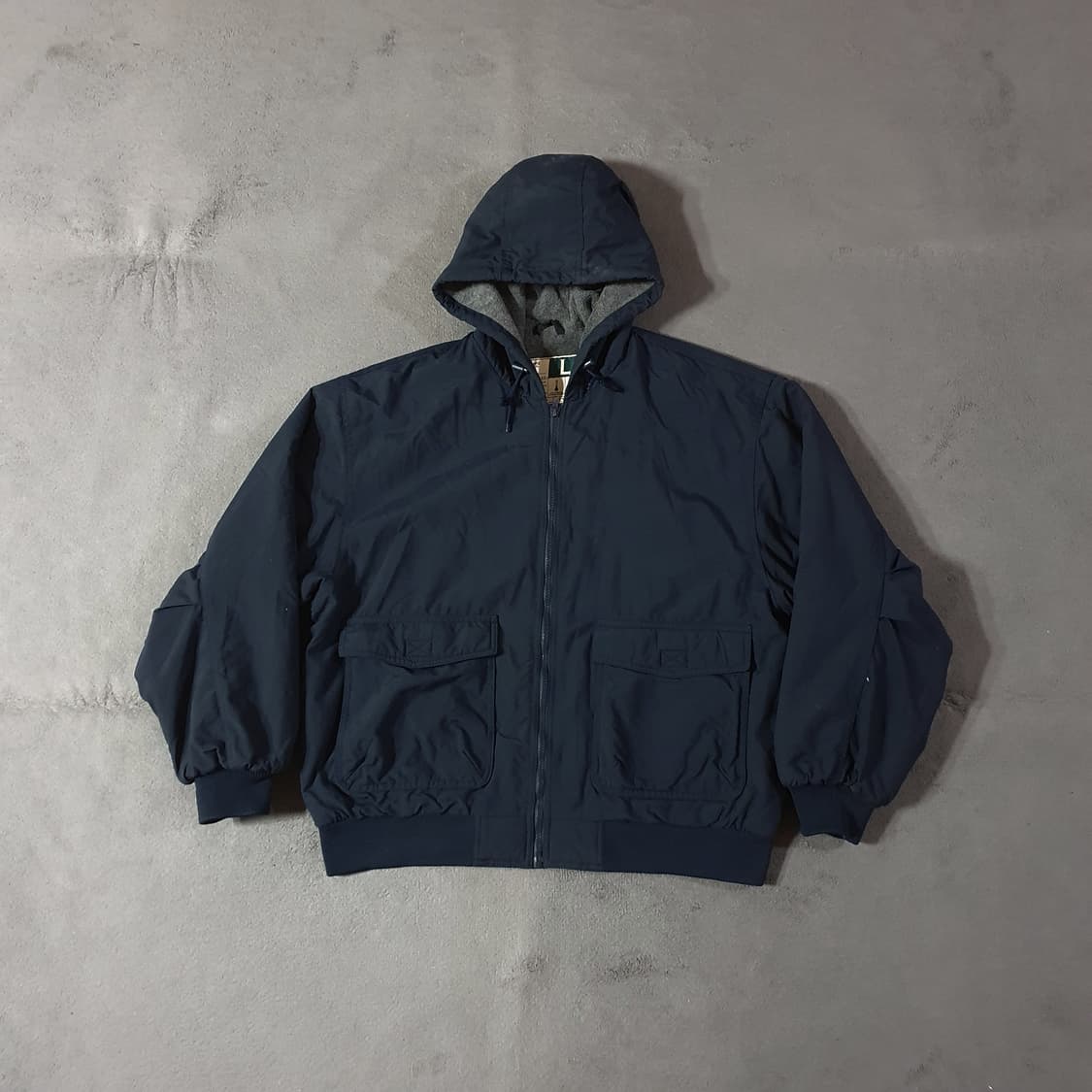 Wear Guard 웨어가드 후드 웜업 자켓 L 105 다크네이비 상품이미지1