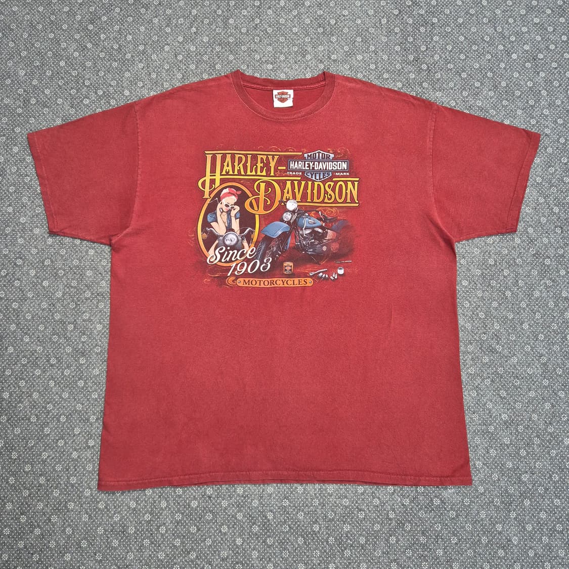 [XXL]할리데이비슨 캔자스 핀업걸 -630 상품이미지1