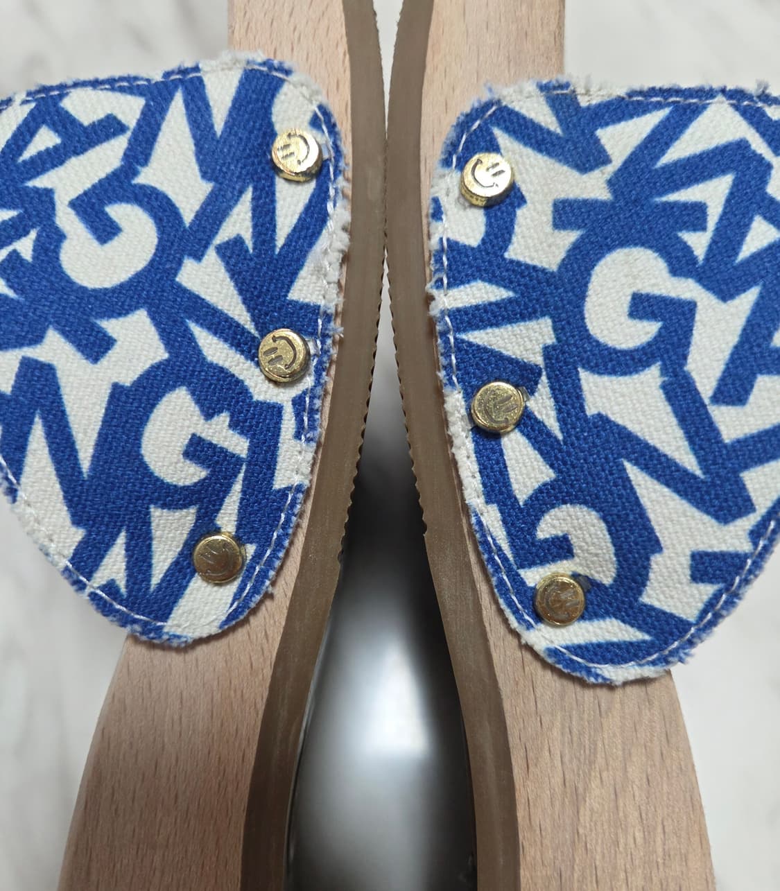 가니 X Dr.숄 우드솔 샌들 상품이미지4