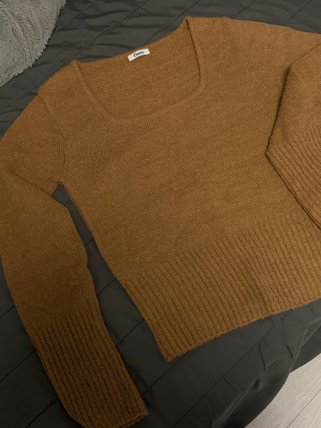 아우로 스퀘어넥 니트 / 3회착 상품이미지2