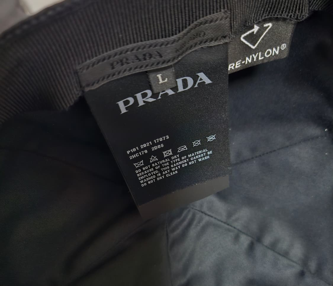 프라다 스터드 리나일론 볼캡 (L) 정품 상품이미지3