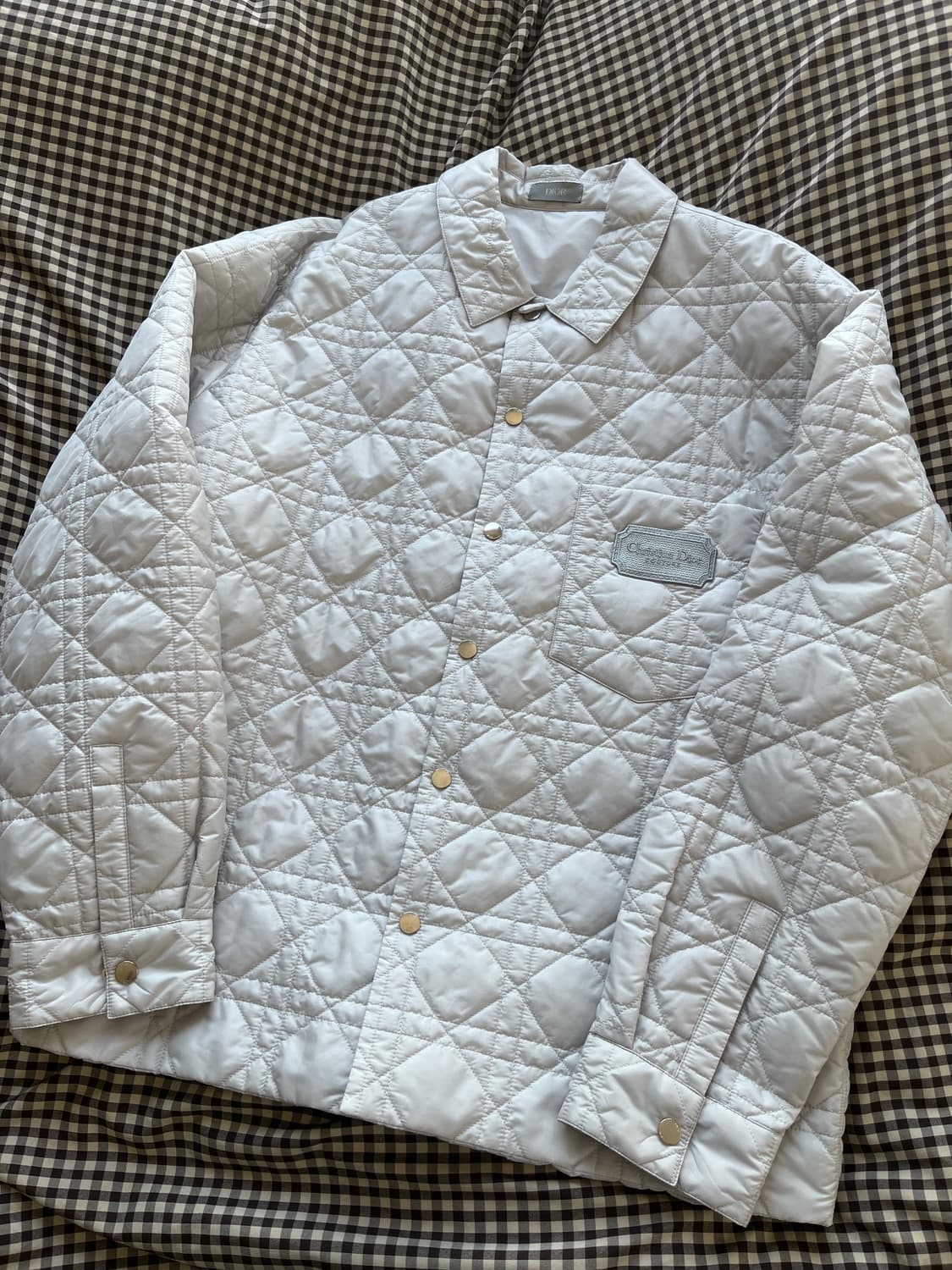 디올 / 까나쥬 퀼팅 재킷 바이올렛 컬러 / 52 상품이미지1