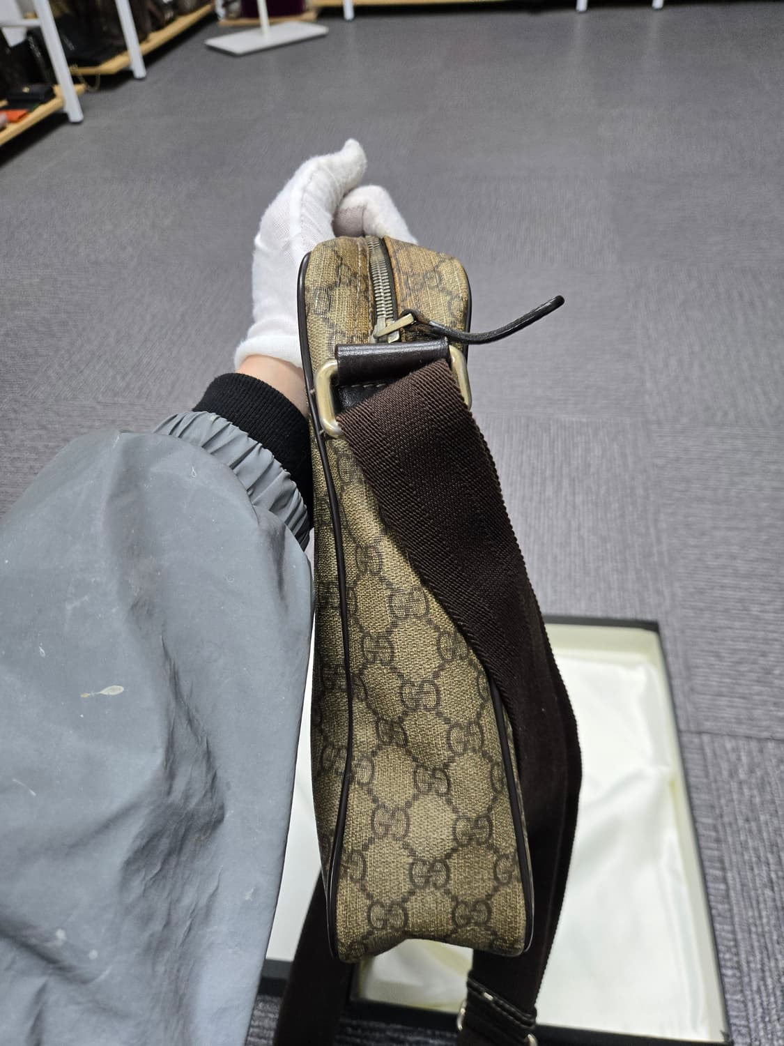 [특가][정품] 구찌 시그니처 메신저백 상품이미지3