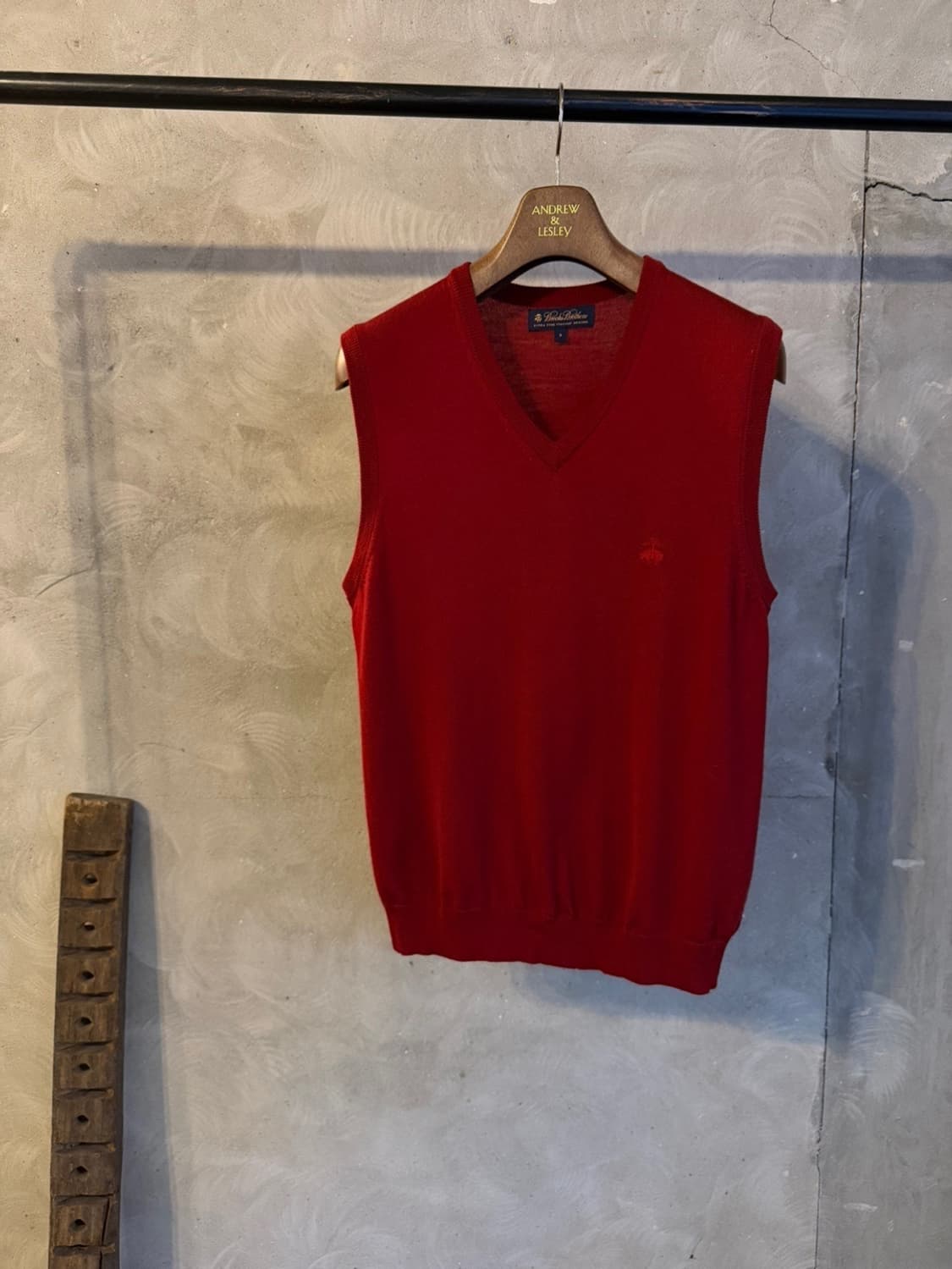 브룩스 브라더스 니트 베스트 슬림100 상품이미지1