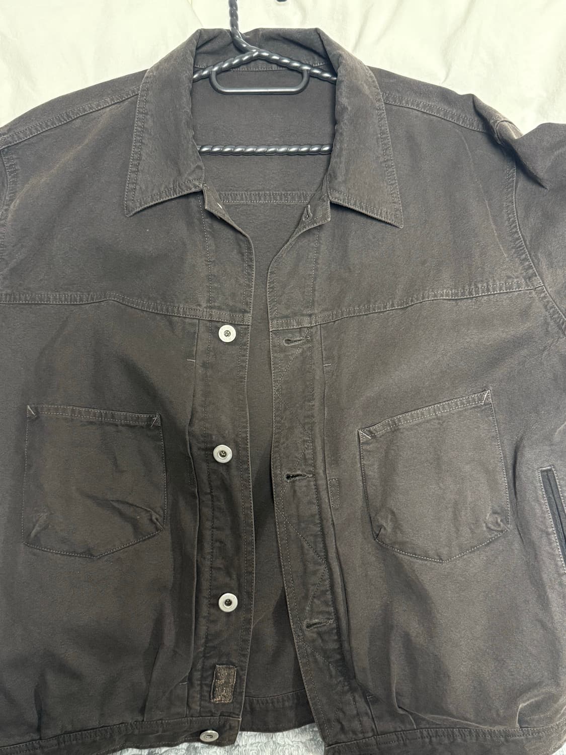 폴리테루 유즈드 트러커 자켓 상품이미지1