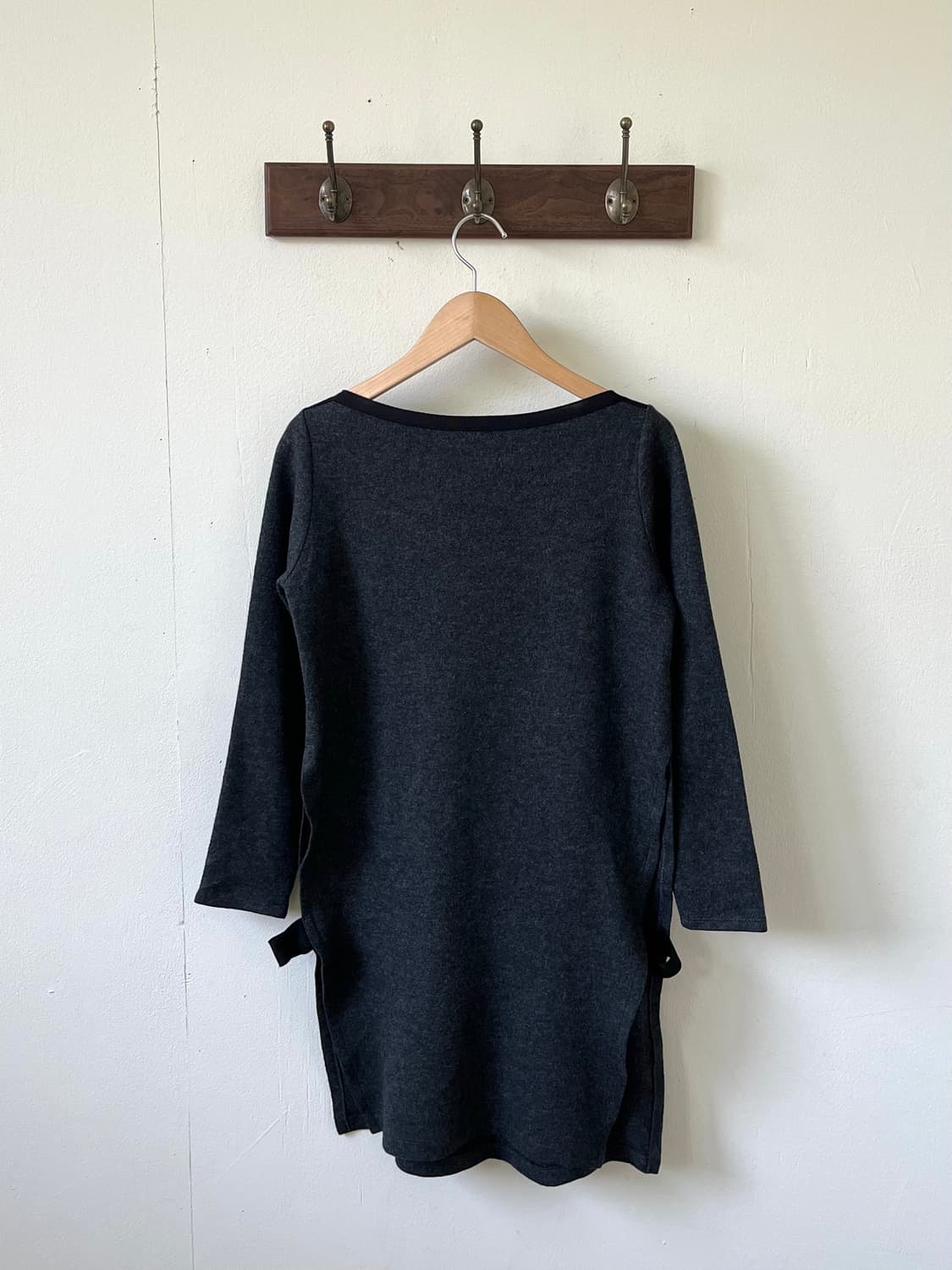 LANVIN 트임 울 원피스 상품이미지3