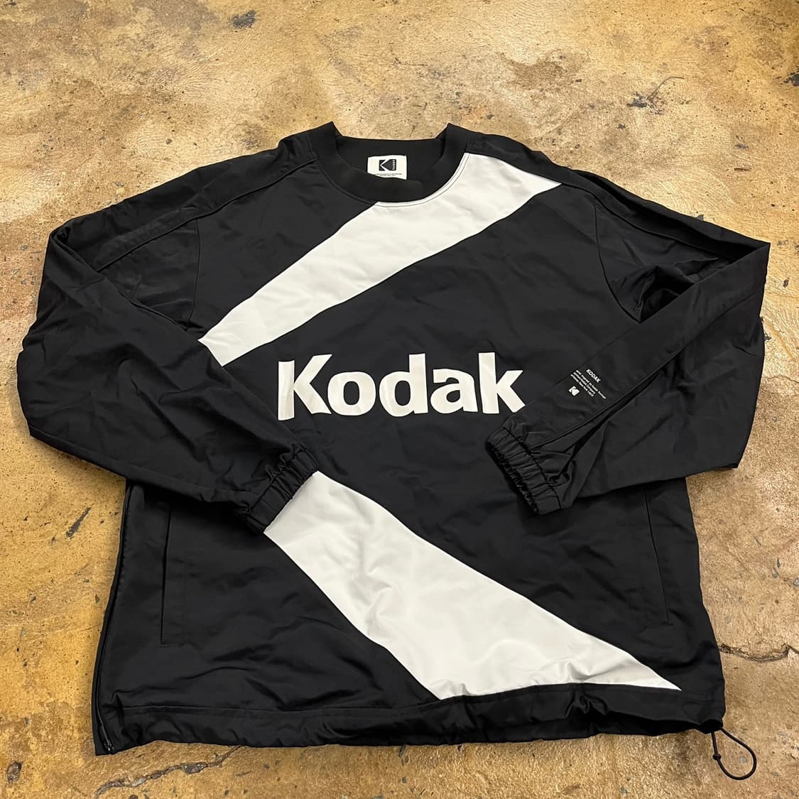 [정품/L] 코닥 우븐 맨투맨 블랙 b14 상품이미지2