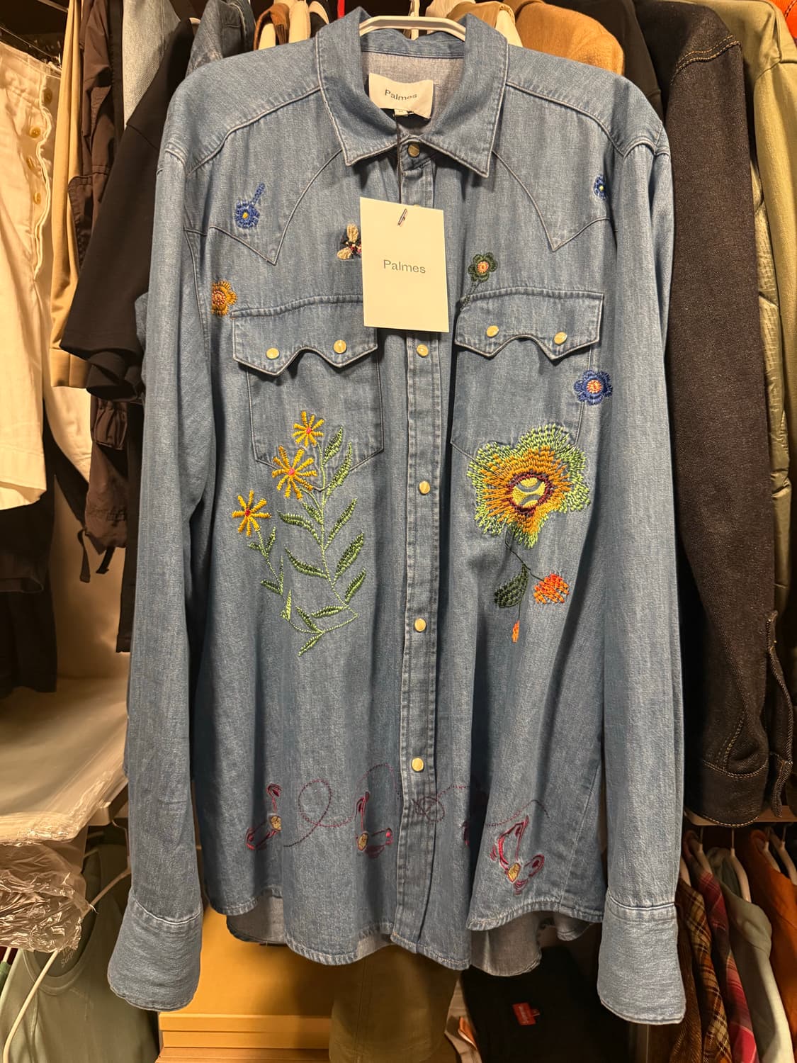 FLORAL WESTERN SHIRT 상품이미지4
