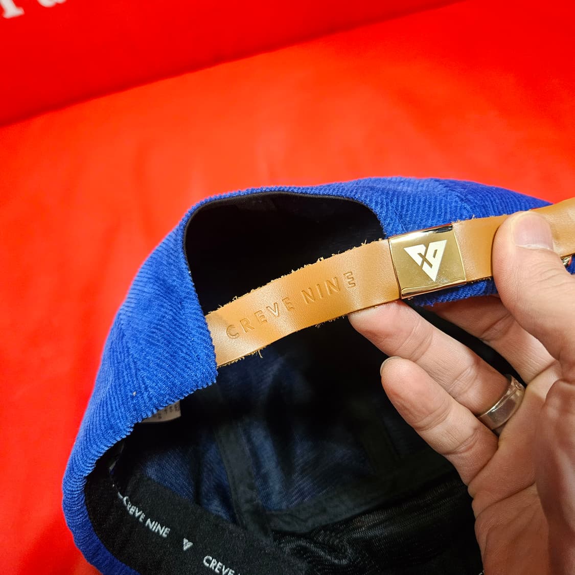 크리브나인 22fw 코듀로이 캠프캡 Free 상품이미지5